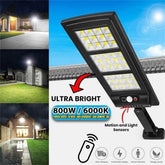 SOLAR LED LAMP 6000K 144LEDs/180 LEDs COB Lamps Outdoor LED Solar-TI00820-Veeddydropshipping
